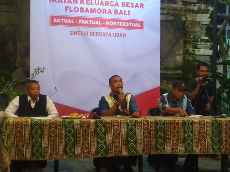 Ketua Satgas Flobamora Bali Bersama Para Ketua Satgas IKB Mengecam dan Menantang Klaim Hilarius Mali dan Emanuel Dewata Oja