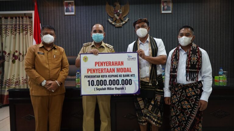 Tambah Penyertaan Modal 10 M, Jeriko Minta Bank NTT Perkuat Digitalisasi