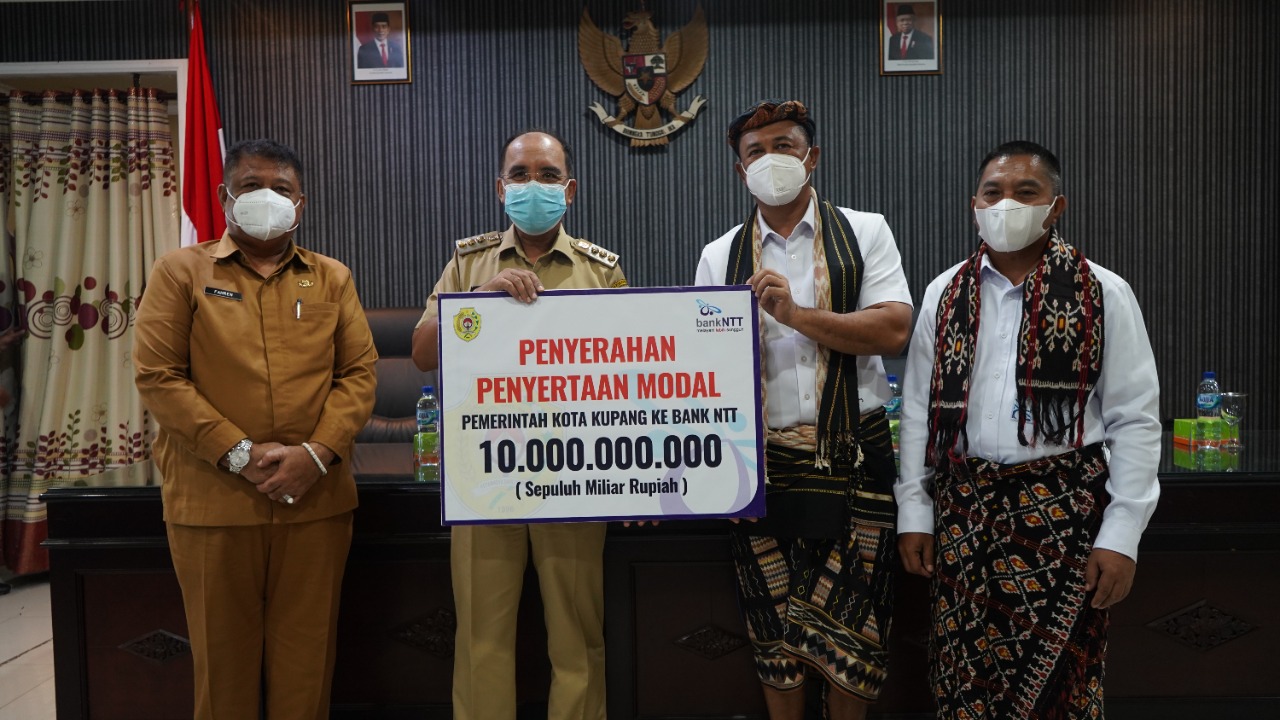 Tambah Penyertaan Modal 10 M, Jeriko Minta Bank NTT Perkuat Digitalisasi