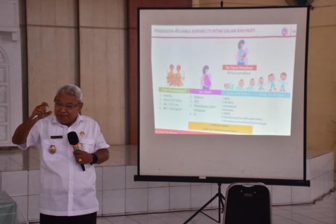 Wawali Sosialisasi Penanganan Stunting Bagi 35 Pasangan Calon Pengantin