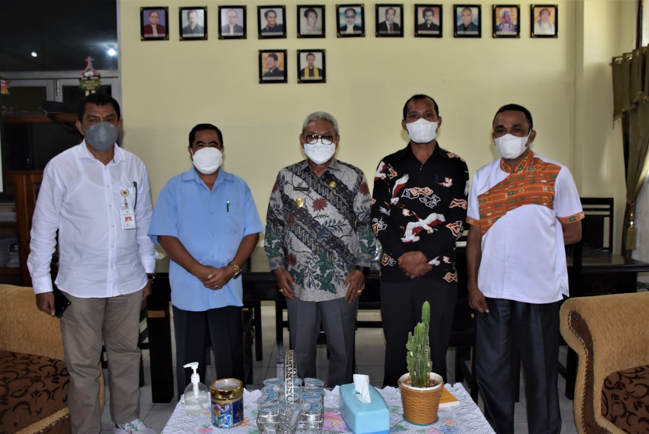 Temui Pemimpin Agama, Wawali Minta Dukungan Penanganan Covid dan Stunting di Kota Kupang
