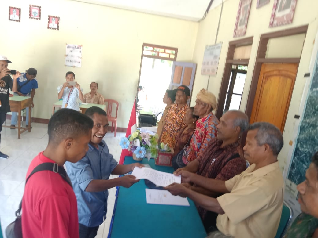 Marten Nenabu Kandidat Terkuat Bakal Calon Kepala Desa Op