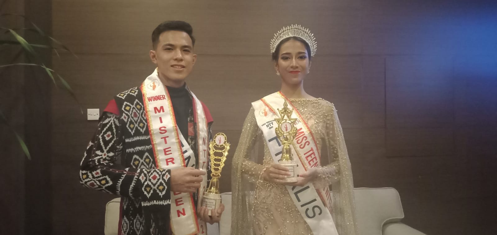 Pemenang Mister Teen and Miss Teenager NTT 2022 Ajak Anak Muda Kembangkan Potensi Diri