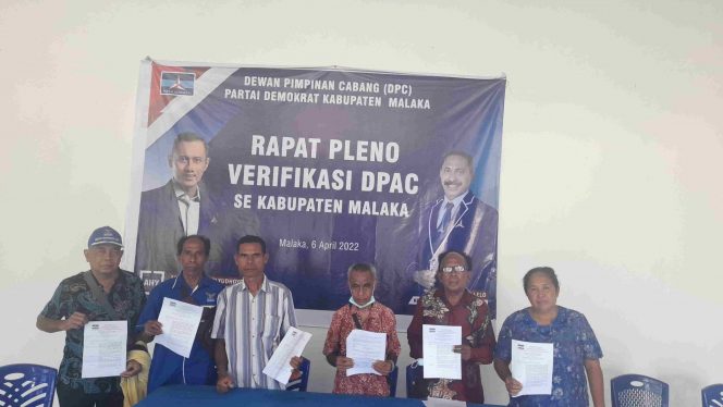 Kader Partai Demokrat Malaka Heran, 8 DPAC Aktif di Ganti Orang Baru