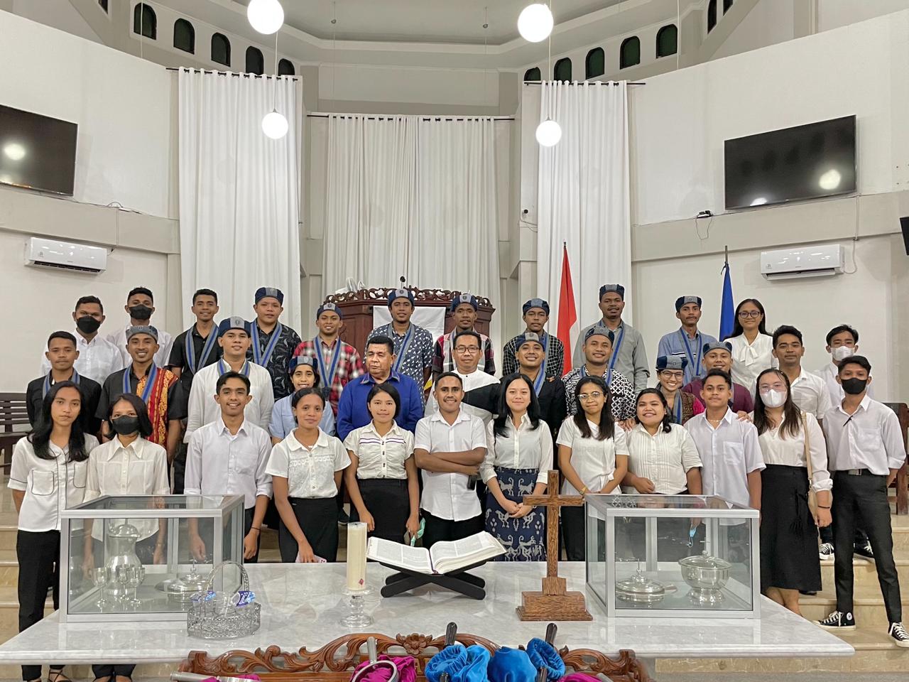 228 Pengurus Komisariat Se-Cabang GMKI Kupang MB 2022-2023 Resmi di Lantik