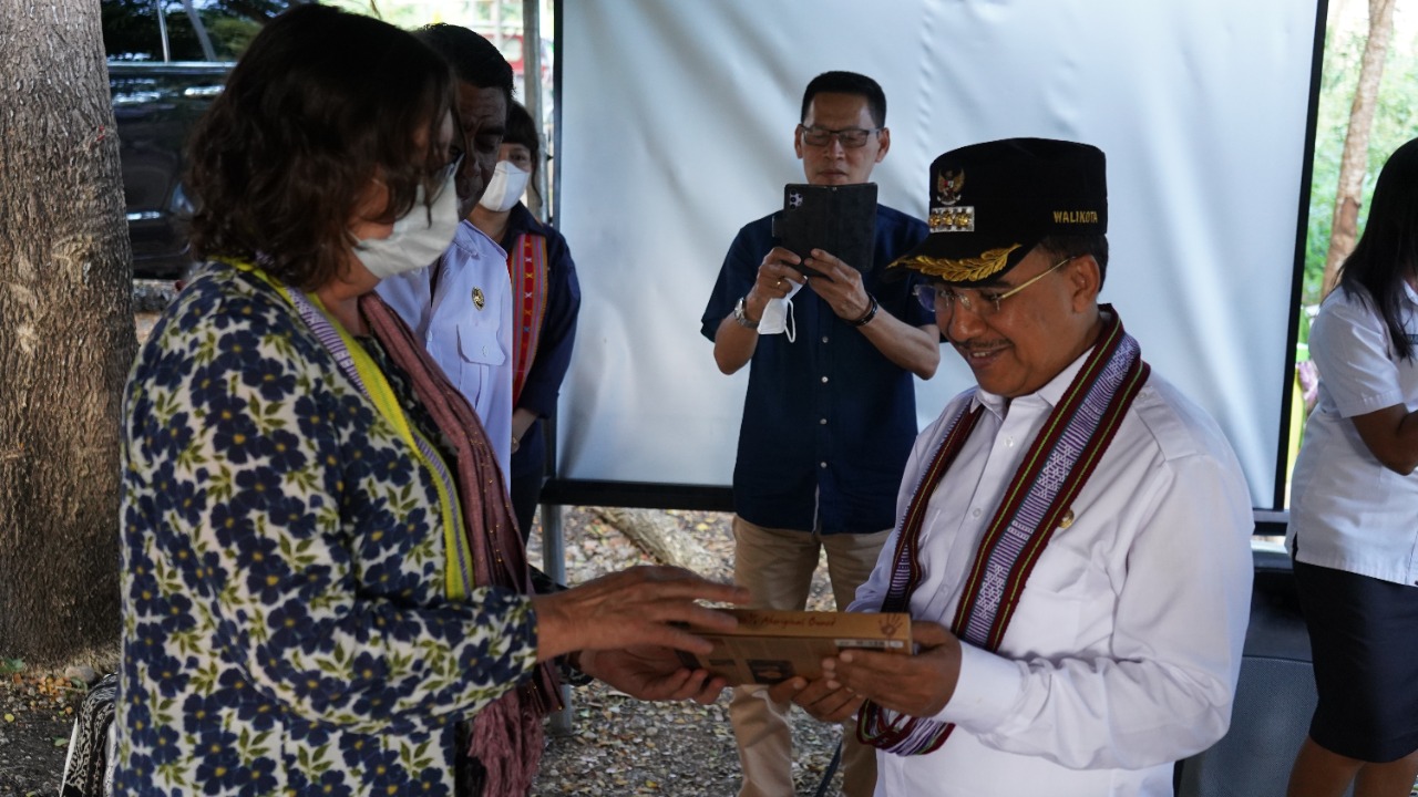 Wali Kota Kupang Terima Kunjungan Kerja Konsulat Jenderal Australia Bali