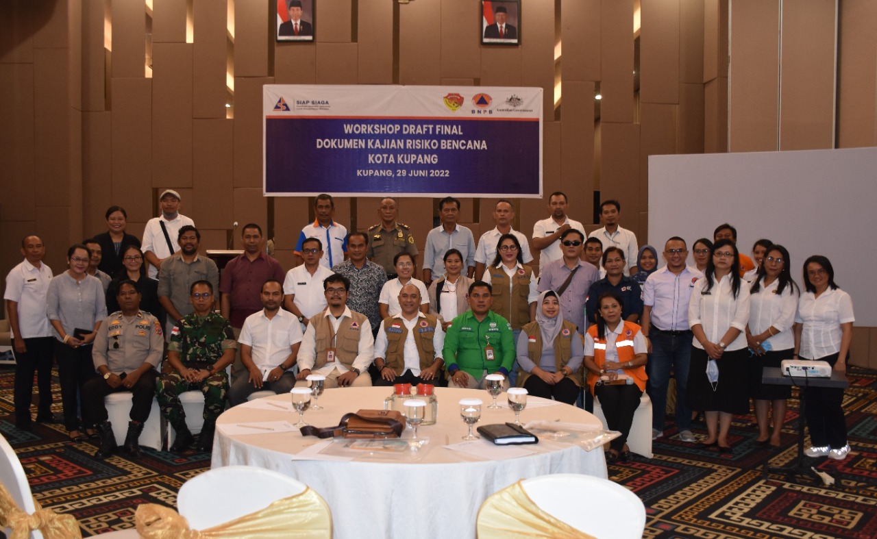 BPBD Kota Kupang dan Tim Siap Siaga Gelar Workshop Kajian Risiko Bencana di Kota Kupang