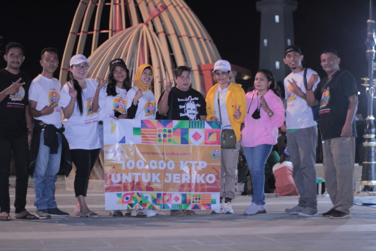 Pengunjung dan Penjual di Pantai LLBK Dukung Jeriko Pimpin Kota Kupang Dua Periode