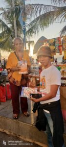 Pengunjung dan Penjual di Pantai LLBK Dukung Jeriko Pimpin Kota Kupang Dua Periode 1 IMG 20220709 WA0148