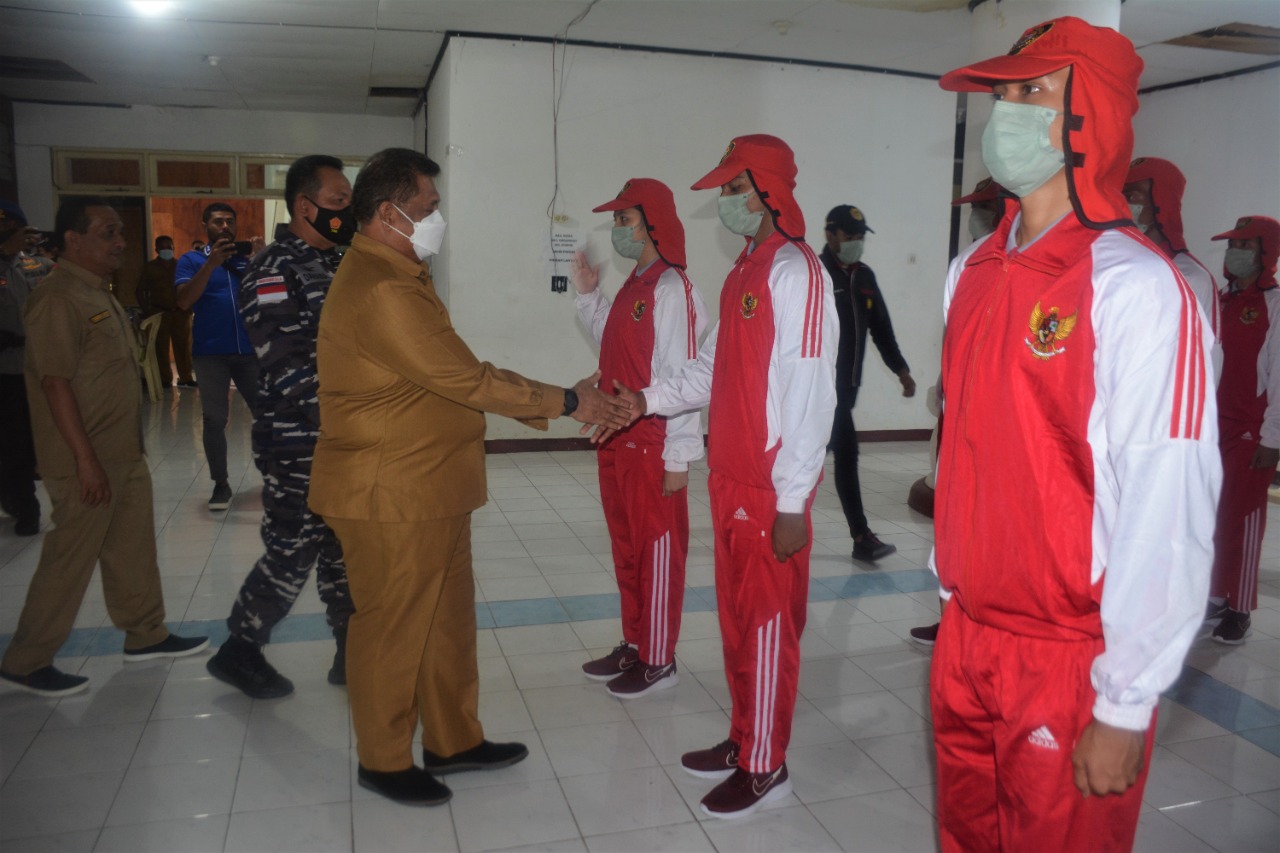 SEKDA MEMBUKA DIKLAT CALON PASKIBRAKA TINGKAT KOTA KUPANG