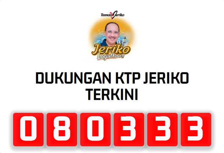 Wow! Relawan Teman Jeriko Sudah Kumpul 80.333 Dukungan KTP untuk Jefri Riwu Kore Maju Pilkada Kota Kupang