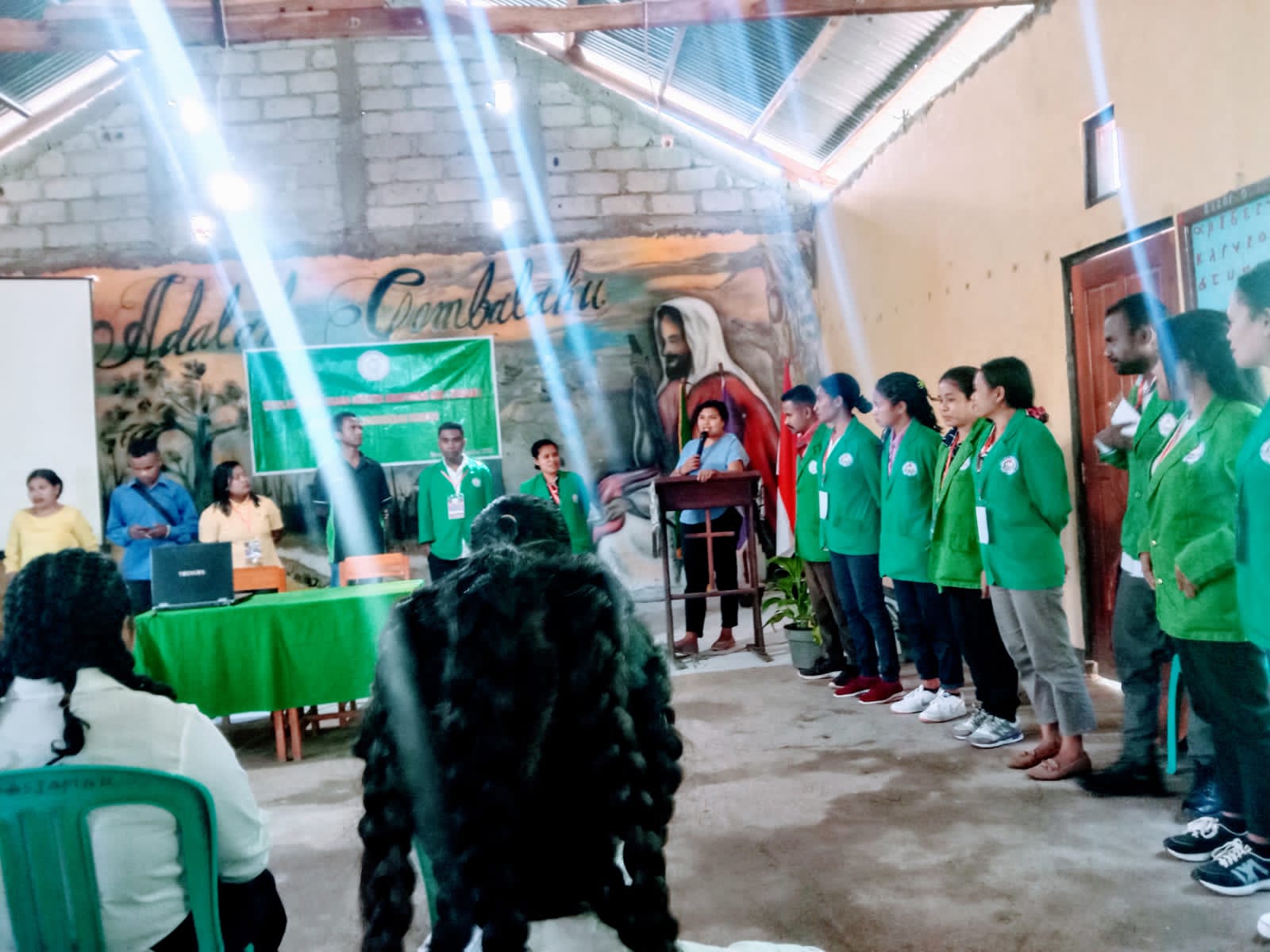 Ospek Mahasiswa Baru 2022 Kampus STAKAS Soe Meriah Bertabur Hadiah