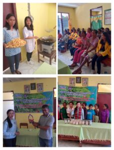 FAKULTAS PERIKANAN DAN ILMU KELAUTAN UKAW, BERI PELATIHAN DIVERSIFIKASI OLAHAN RUMPUT LAUT DI DESA LETBAUN, SEMAU 1 IMG 20220915 WA0013