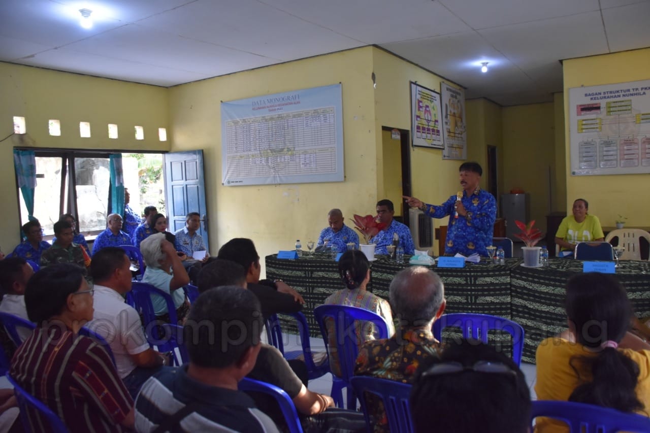 WARGA NUNHILA MINTA LAPAK IKAN BANTUAN IFAD KEMBALI DIFUNGSIKAN