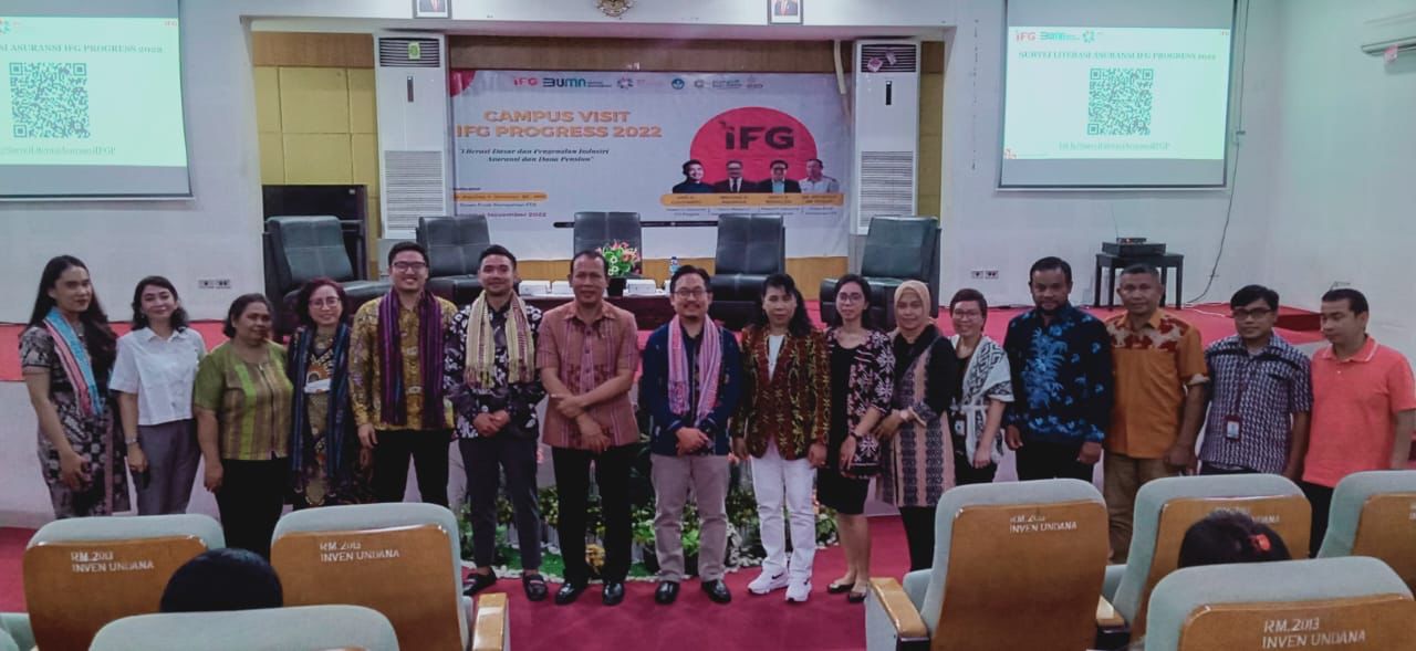 IFG Beri Literasi Asuransi Pada Mahasiswa FEB Undana