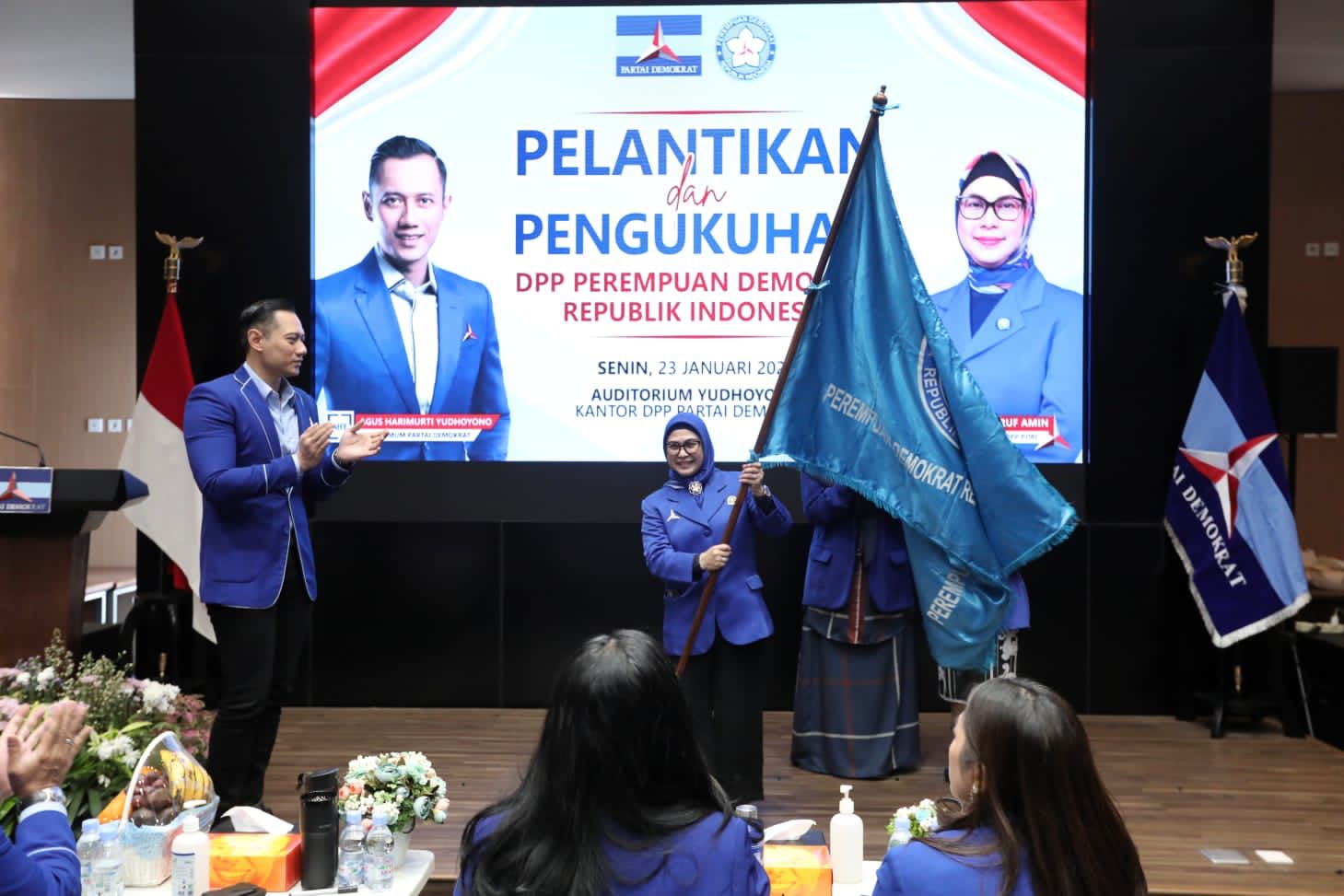 Melantik PDRI, AHY: “Keberanian itu Modal Utama Dalam Perjuangan”