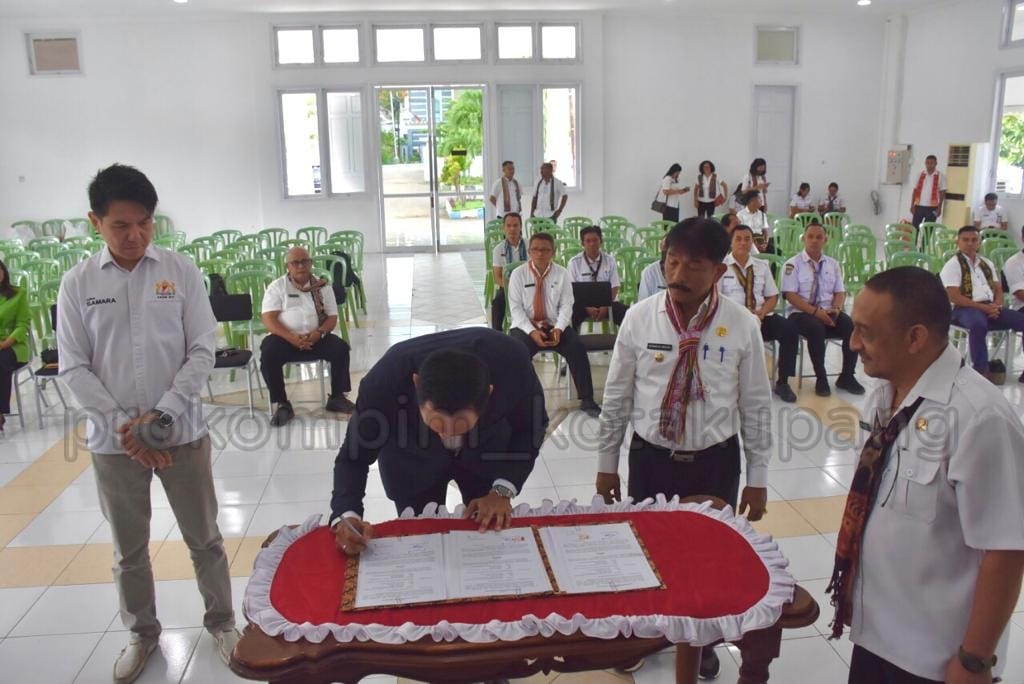 Menjamin Akses Air Bersih, Pemerintah Kota Kupang Teken Mou Dengan PT Panah Perak Megasarana