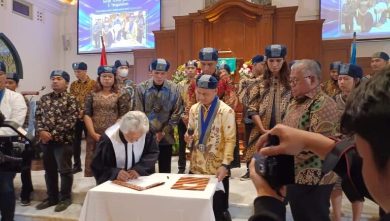Laksanakan Sertijab, Jefri Gultom dan Artinus Hulu Nahkodai PP GMKI 2022-2024
