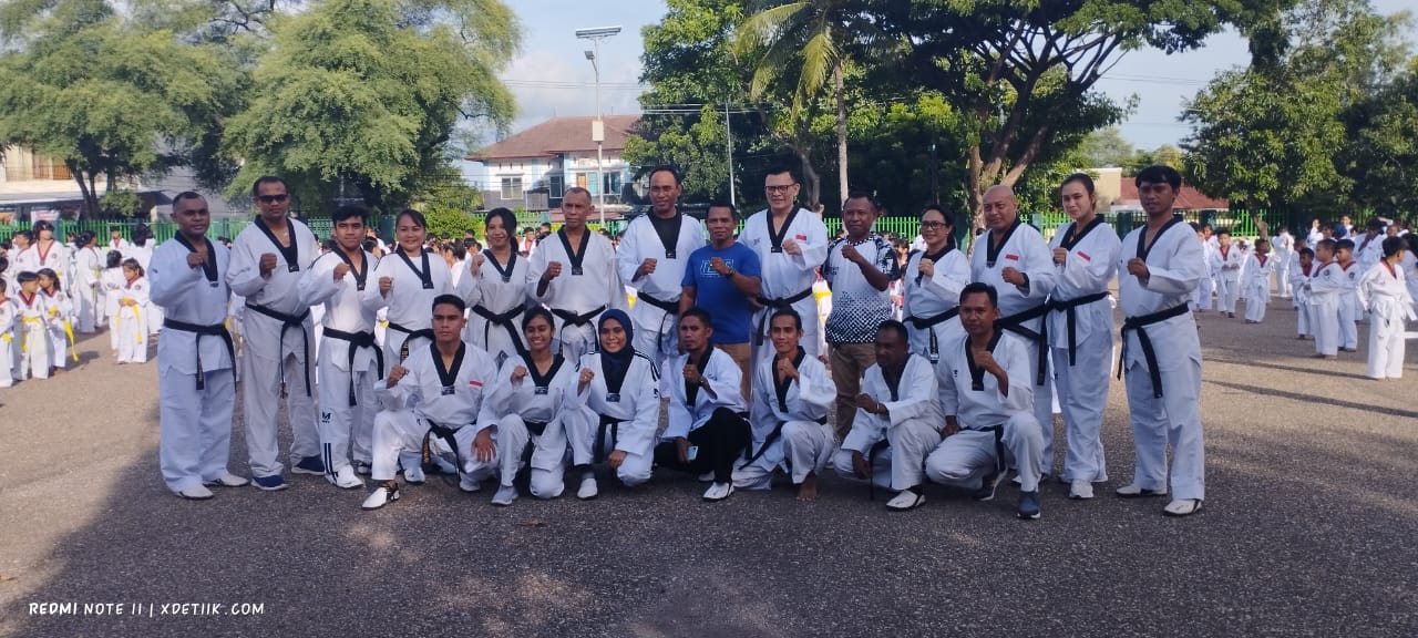 Fransisco Bessie Resmi Gabungkan YUTI Ke Pengurus Besar Taekwondo Indonesia NTT