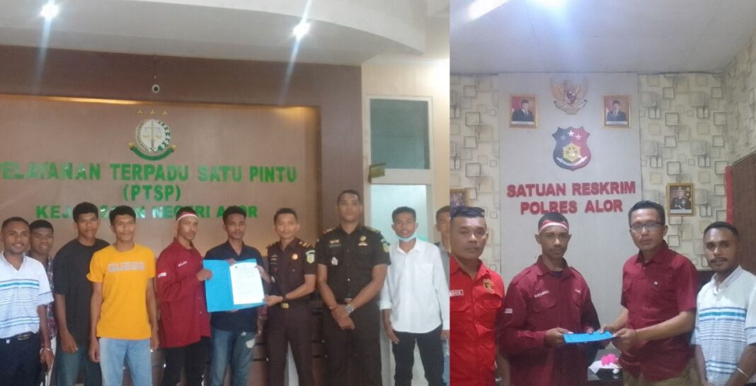 Gemparti Datangi Polres Alor Dan Kejari Alor Pertanyakan Kasus Pembacokan Anak Dibawa Umur Di Desa Merdeka, Suasana Panas, Jaksa Buka-Bukaan Soal Penangannya