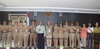 Penjabat Wali Kota Harapkan Untuk Mendukung Pembangunan Kota Kupang Saat Terima Praja IPDN