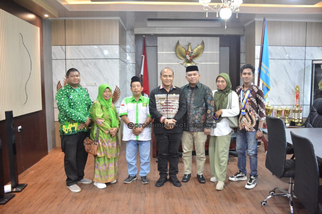 Penjabat Wali Kota Kupang Terima Audiensi dari Persatuan Guru Nahdlatul Ulama Provinsi NTT