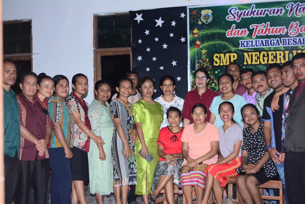 SMP Negeri Kot’olin Rayakan Natal 2024 dan Tahun Baru 2025 dengan Penuh Syukur dan Harapan