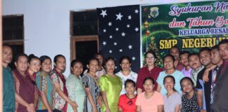 SMP Negeri Kot’olin Rayakan Natal 2024 dan Tahun Baru 2025 dengan Penuh Syukur dan Harapan