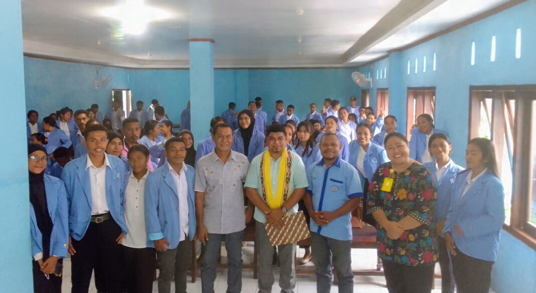 71 Mahasiswa Untrib, Fakultas Ekonomi Siap Mengikuti Praktek Kerja Lapangan, Wakil Rektor II Elia Maruli Sampaikan Terimakasih Kepada Pemkab Alor, BUMN,BUMD dan BUMS