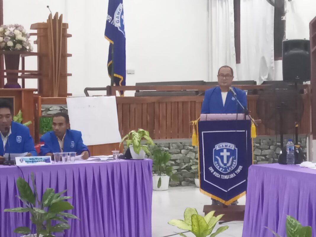 Winston Rondo dan Amos Lafu Terpilih Sebagai Ketua dan Sekertaris DPD GAMKI NTT Secara Aklamasi