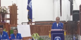 Winston Rondo dan Amos Lafu Terpilih Sebagai Ketua dan Sekertaris DPD GAMKI NTT Secara Aklamasi