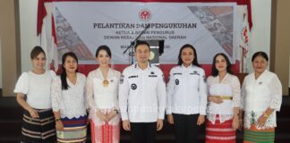 Wali Kota Kupang Christian Widodo Hadiri Acara Pengukuhan Pengurus Dekranasda Kota Kupang