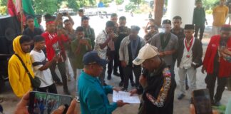 Pekerjakan Karyawan Tanpa Kontrak Kerja, PHK 6 Karyawan Sepihak, Sejumlah Organisasi Gelar Aksi Protes Desak Pemkab Alor Cabut Ijin Operasi PT Ombay
