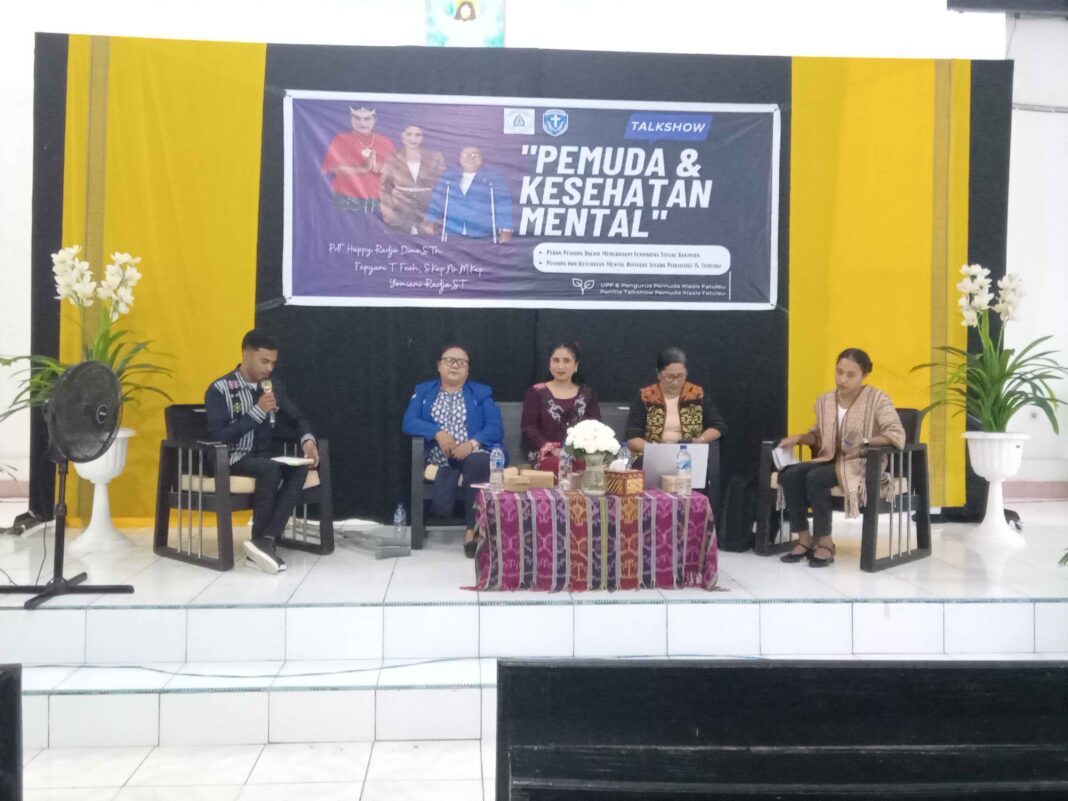 Pemuda GMIT Klasis Fatuleu Gelar Talkshow Tentang Kesehatan Mental : DPD GAMKI NTT Hadir Sebagai Pemateri