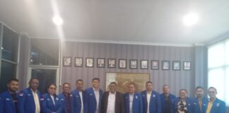 Tindaklanjuti MoU, Ketua Umum DPP GAMKI Sahat Sinurat dan Pengurus DPD GAMKI NTT Temui Ketua Sinode GMIT Pendeta Samuel Pandie