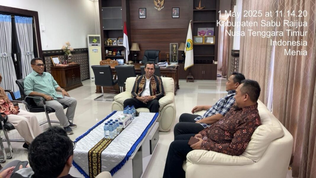 Bupati Sabu Raijua Krisman Riwu Kore Terima Kunjungan Kerja BPK RI Perwakilan NTT
