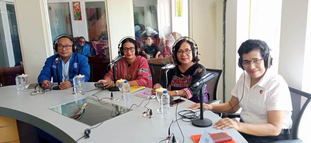 Prihatin Dengan Tingginya Kekerasan Seksual, DPD GAMKI NTT Gelar Dialog di RRI Kupang Dengan Tema “NTT Darurat Kekerasan Seksual, Kitong Bikin Apa”