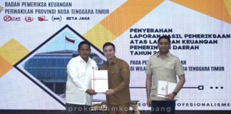 Pemkot Kupang Kembali Raih WTP Dari BPK RI