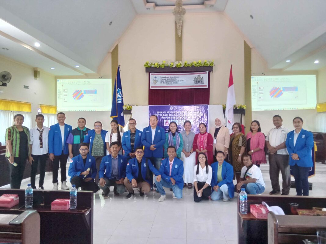 Selain Kegiatan Edukasi Kesehatan Mental dan Kesehatan Reproduksi Bagi Para Remaja, DPD GAMKI NTT Juga Gelar Skrining PTM dan Penanaman Pohon di GMIT Exodus Penkase Oeleta