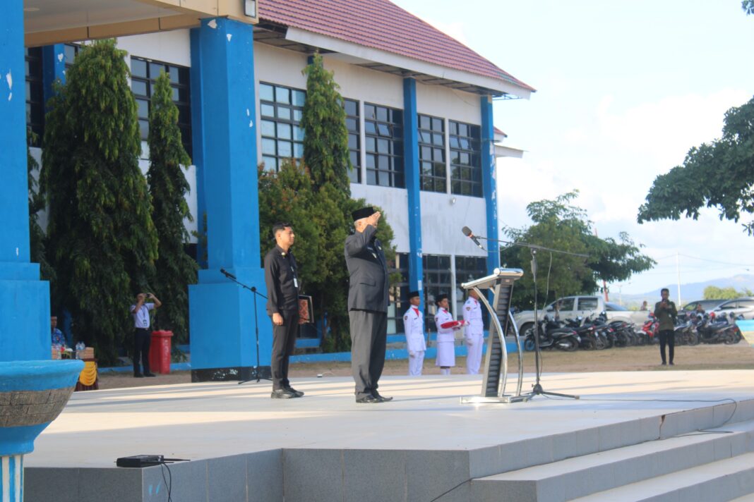 Wakil Bupati Sabu Raijua Thobias Uly Pimpin Upacara Memperingati Hari Pancasila 2025