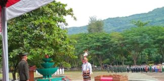 Gelar Upacara Hari Lahir Pancasila, Bupati Iskandar Lakamau: Pancasila Adalah Rumah Besar Bagi Keragaman Indonesia