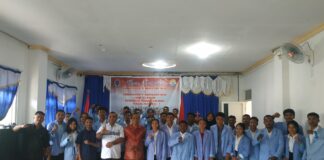 Dekan Rudi Lema Killa Resmi Melantik Pengurus BEM Dan BLM Fakultas Hukum Untrib Kalabahi Periode 2025-2026 Dan Beri Motivasi Berorganisasi