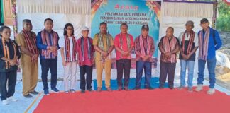 Rayakan HUT ke-68 Dengan Peletakan Batu Pertama Gedung Baru GMIT Ebenhaezer Kailaku, Pemkab Alor Dukung Pembangunan Dengan Memberikan Bantuan Semen