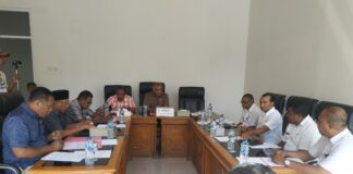 Komisi I DPRD Alor Beri Apresiasi Dan Penghargaan Kepada Inspektorat Daerah Atas Peraihan Opini WTP