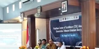 Pelatihan Pengelolaan Kawasan Konservasi Di Alor, Bupati Iskandar Lakamau Apresiasi Sinergi Bersama Untrib Kalabahi