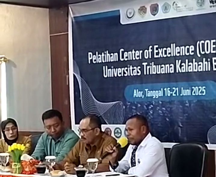Gelar Pelatihan, Rektor Universitas Tribuana Kalabahi Sebut Pelatihan Kawasan Konservasi Mendukung Visi Misi Pemkab Alor