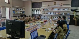 Bupati Alor Mengikuti Rapat Koordinasi Pengendalian Inflasi Daerah Secara Virtual Bersama Menteri Dalam Negeri RI