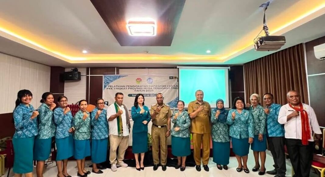 9 Desa Di Alor Ikut Pelatihan Peningkatan Kapasitas LKD/LAD PKK Tingkat Provinsi NTT, Sekda Tekankan Sinergitas Untuk Pembangunan Desa