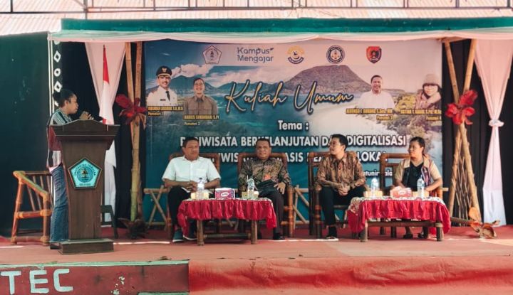 Untrib Kalabahi Gelar Kuliah Umum Pariwisata Berkelanjutan Dan Digitalisasi Berbasis Kearifan Lokal, Optimalkan Potensi Pariwisata Alor Melalui Kolaborasi Pemerintah Dan Kampus