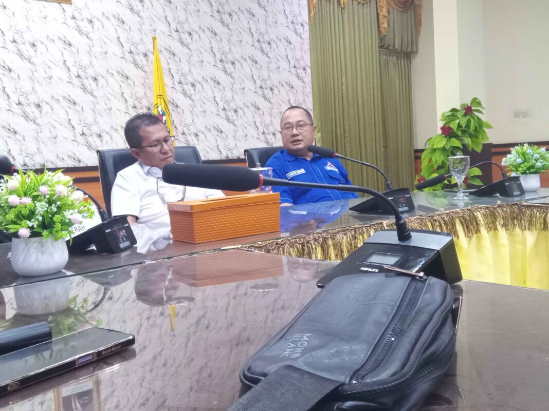Pengurus DPC Partai Demokrat Kabupaten Kupang Lakukan Silaturahmi Dengan Bupati Yos Lede : Undang Untuk Hadiri Pembukaan Turnamen Voli Bintang Mercy Cup